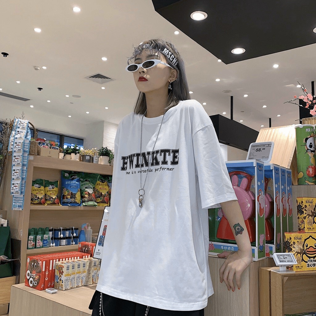 Áo Thun Unisex Form Rộng Tay Lỡ In Chữ Phong Cách Cá Tính Mẫu Mới Chuẩn Form - CLITUS