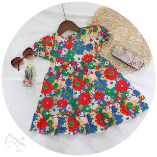 Váy hoa daisy xoè cho bé gái