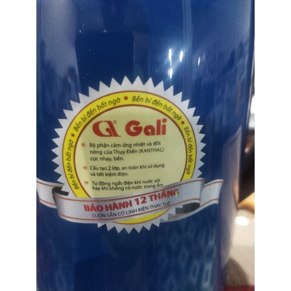 Bình đun siêu tốc Gali cao cấp