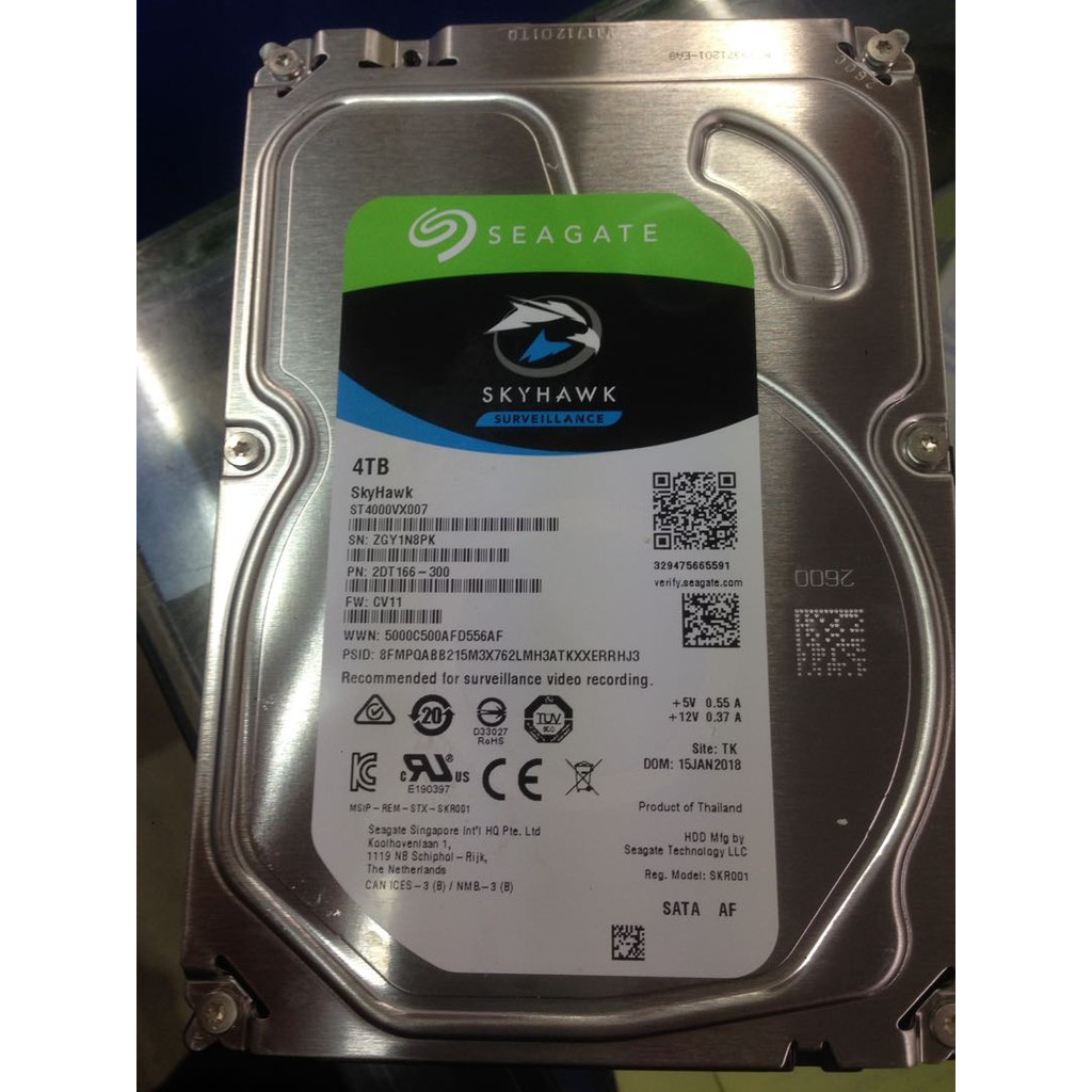 ✔️ Ổ cứng HDD 4TB Seagate SkyHawk Surveillance 3.5 inch - BH 24 tháng