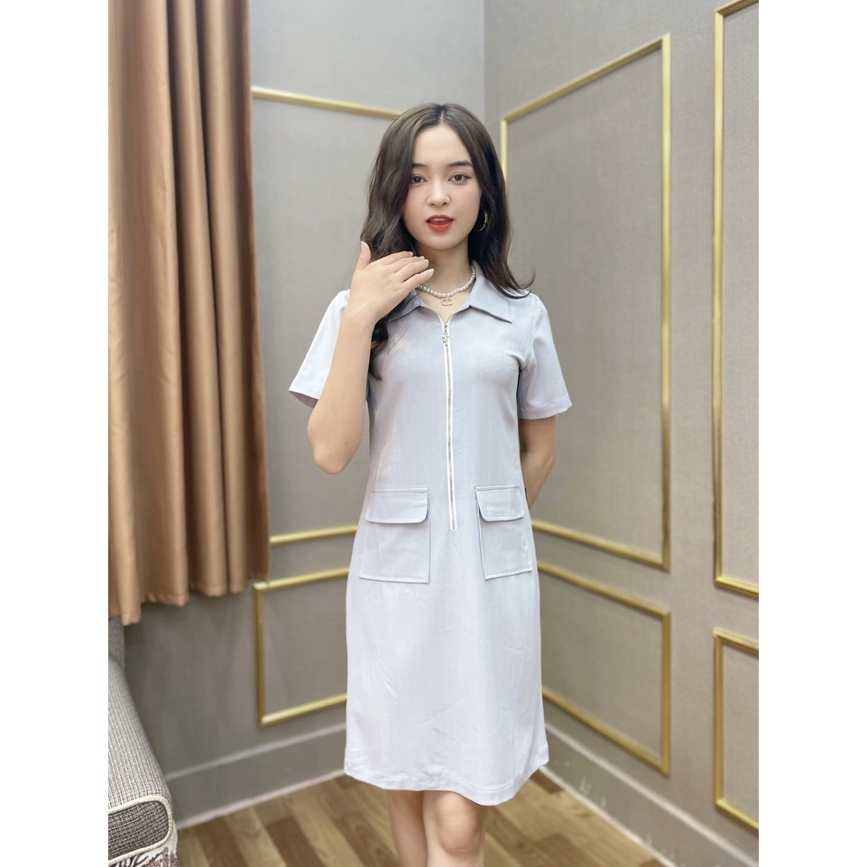 Đầm công sở SEFA dáng suông SFT3005