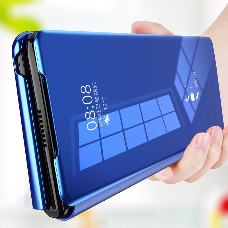 Ốp Điện Thoại Nắp Lật Tráng Gương Thời Trang Cho Samsung Galaxy Z Fold 2 W21 5g