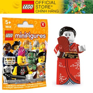 [Lego Official - Có Sẵn] Nhân vật LEGO Minifigures Series 4 Kimono girl - Cô gái mặc trang phục Kimono cầm quạt