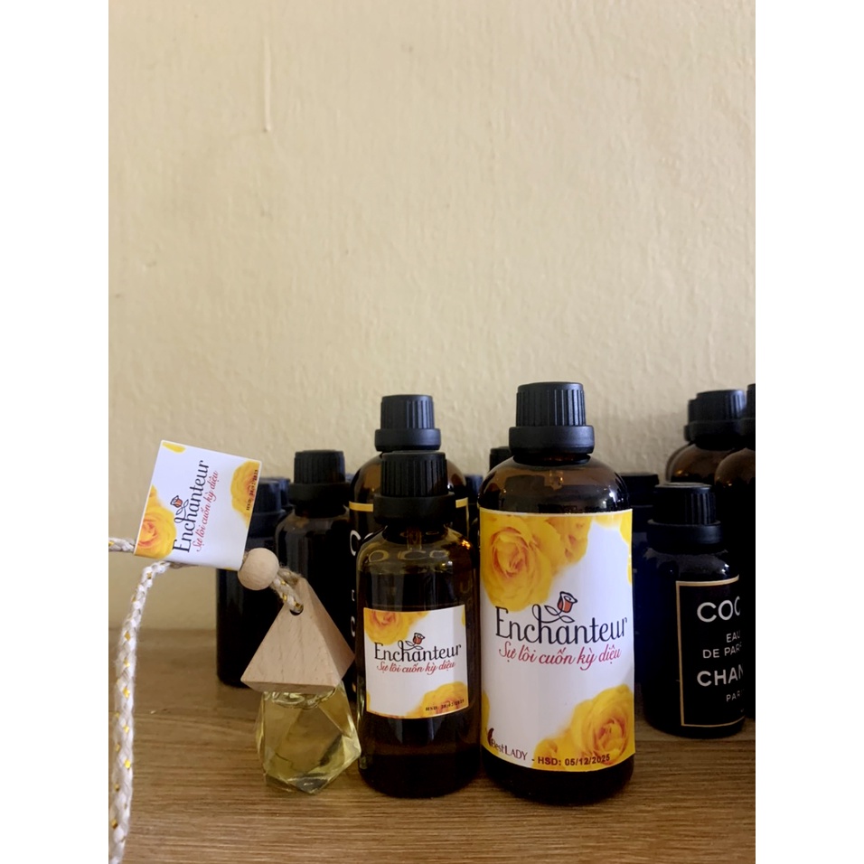 Tinh dầu Enchanteur  nguyên chất 100%  xông phòng , spa, khách sạn, thơm oto,... | TINH DẦU HOA LINH