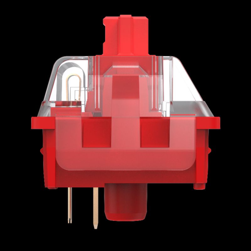 Bộ 10 Công tắc bàn phím cơ_switch CIY EVO Red linear 60g Lubed với 205GD0 Hãng Sản Xuất Tester68 và Tester84, Gas67