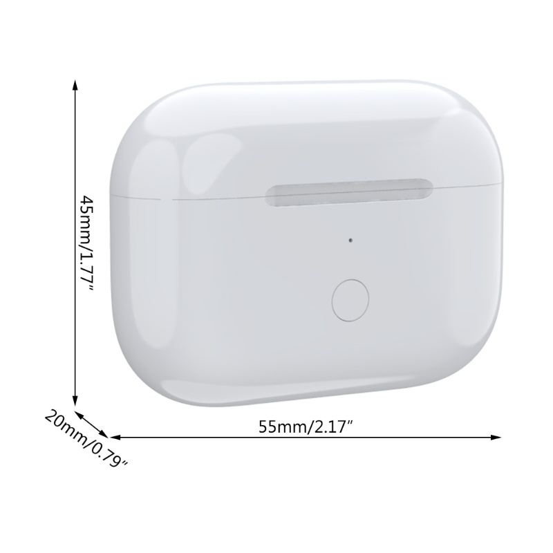 Hộp sạc pin thay thế thích hợp cho tai nghe không dây Airpods Pro 660mah