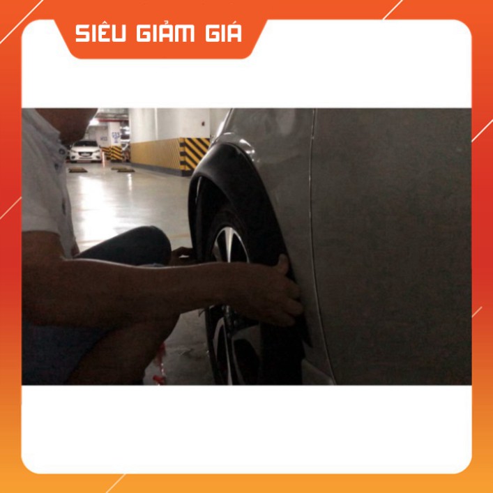 Bộ (04 chiếc) Vè cua lốp tấm chắn ốp lốp cho ô tô xe hơi xe mui kín, SUV, xe địa hình Hàng Cao Cấp