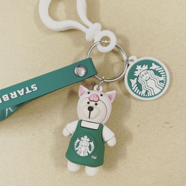 Móc Khoá Heo Starbuck