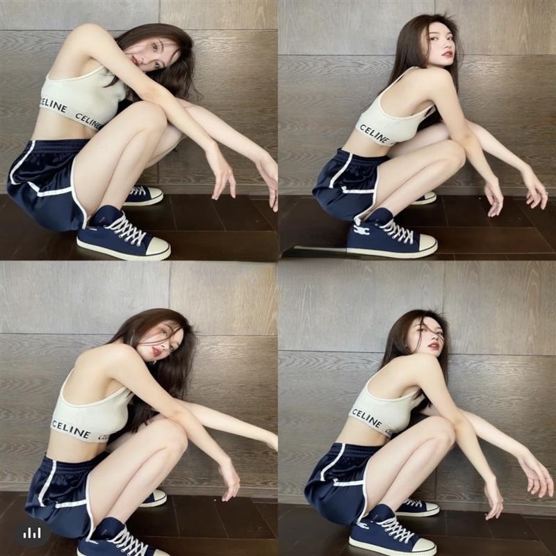 Ce 20210 Áo Vest Dệt Kim Đáy Mới