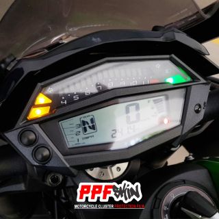 PPF Kawasaki Z1000 ....UPPF dán bảo vệ mặt đồng hồ xe , xước tự phục hồi vết xước dâm , www.uppf.com