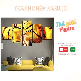 Bộ 5 tranh ghép tạo hình chủ đề NARUTO