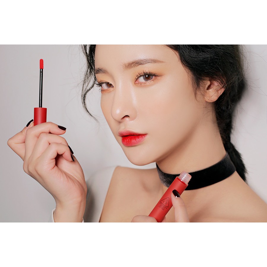 Son Kem Lì 3CE Velvet Lip Tint #BEST EVER- Màu Đỏ Thuần Số 8 - 100% Chính Hãng