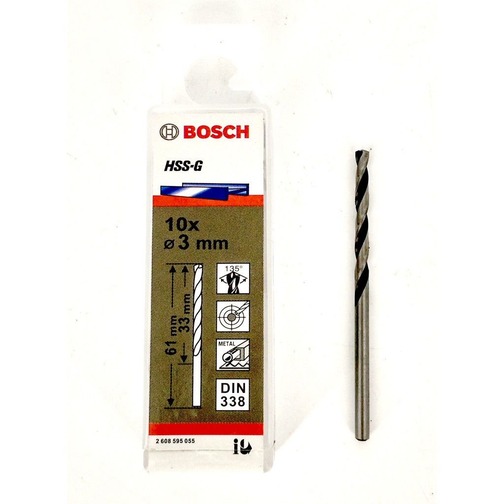 Mũi khoan inox Bosch