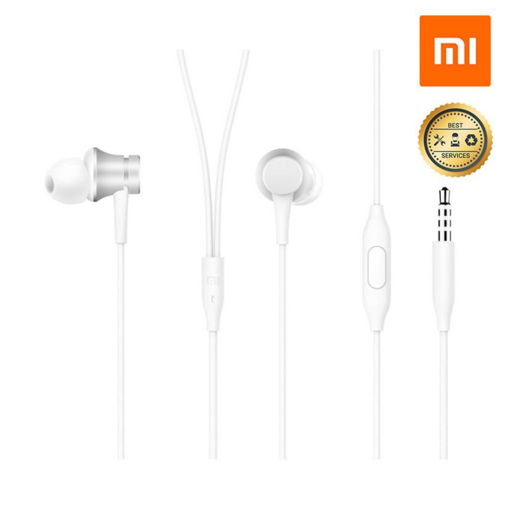 Tai Nghe Xiaomi Mi In-Ear Headphones Basic - Hàng Chính Hãng Digiworld