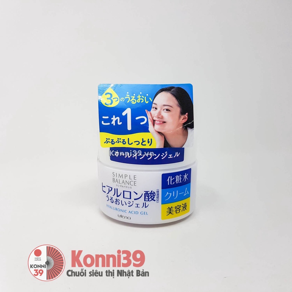 Gel dưỡng ẩm Utena Simple Balance 3 in 1 cân bằng da 100g - Konni39 Sơn Hoà - 1900886806