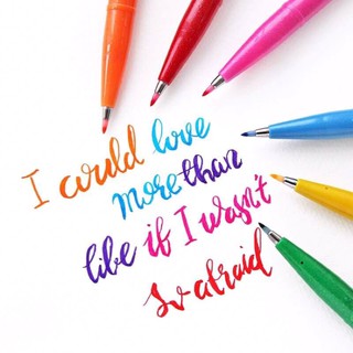 Bút Pentel Fude Touch Brush Sign Pen