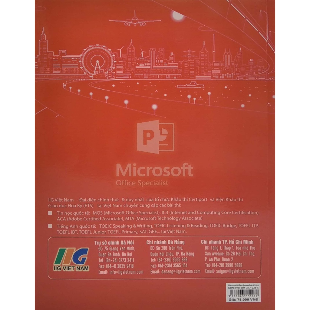 Sách Microsoft Office Powerpoint 2016