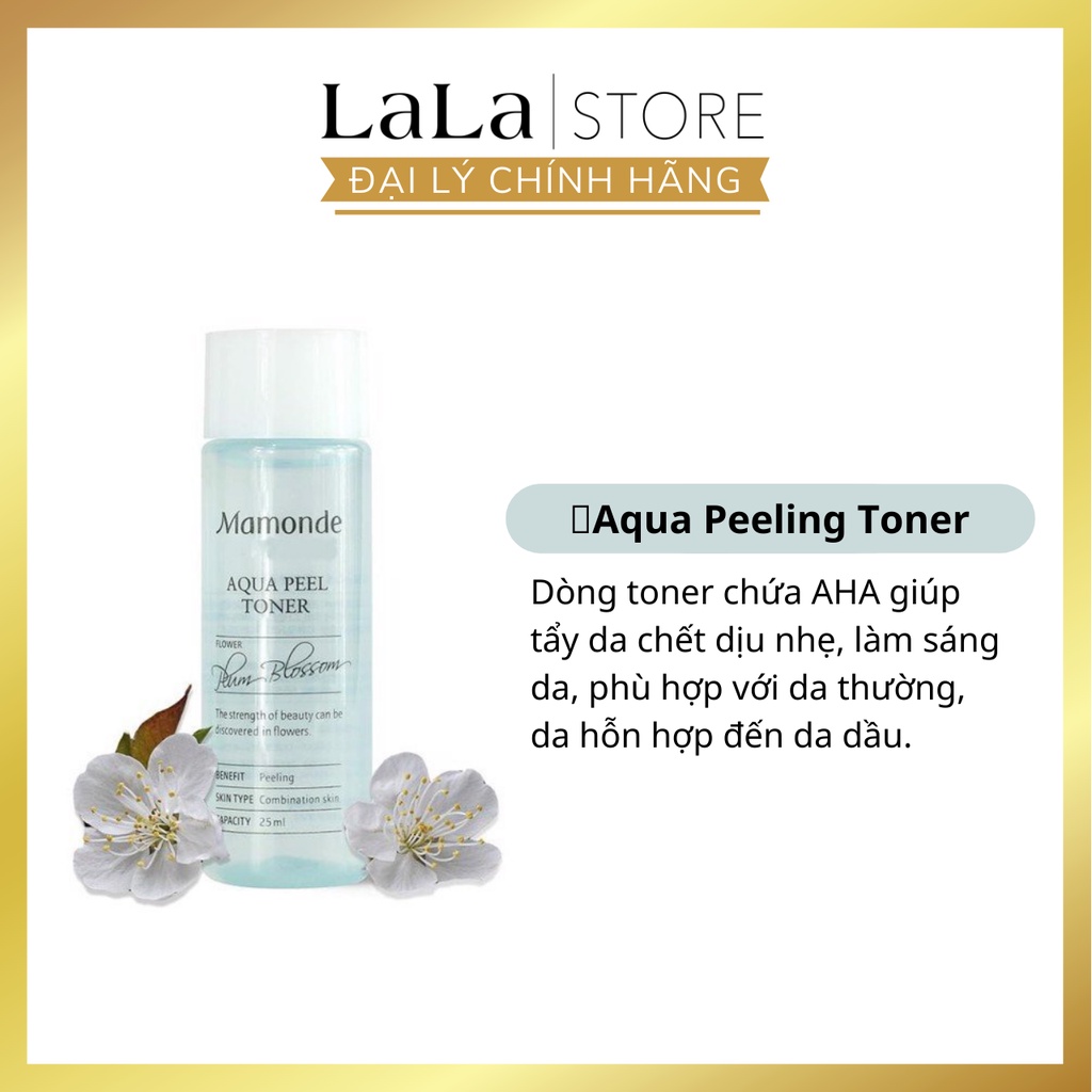 [Mã COSDAY -50K đơn 150K] Nước Hoa Hồng Toner Mamonde Flower Toner Trial Kit (Tách Sét)