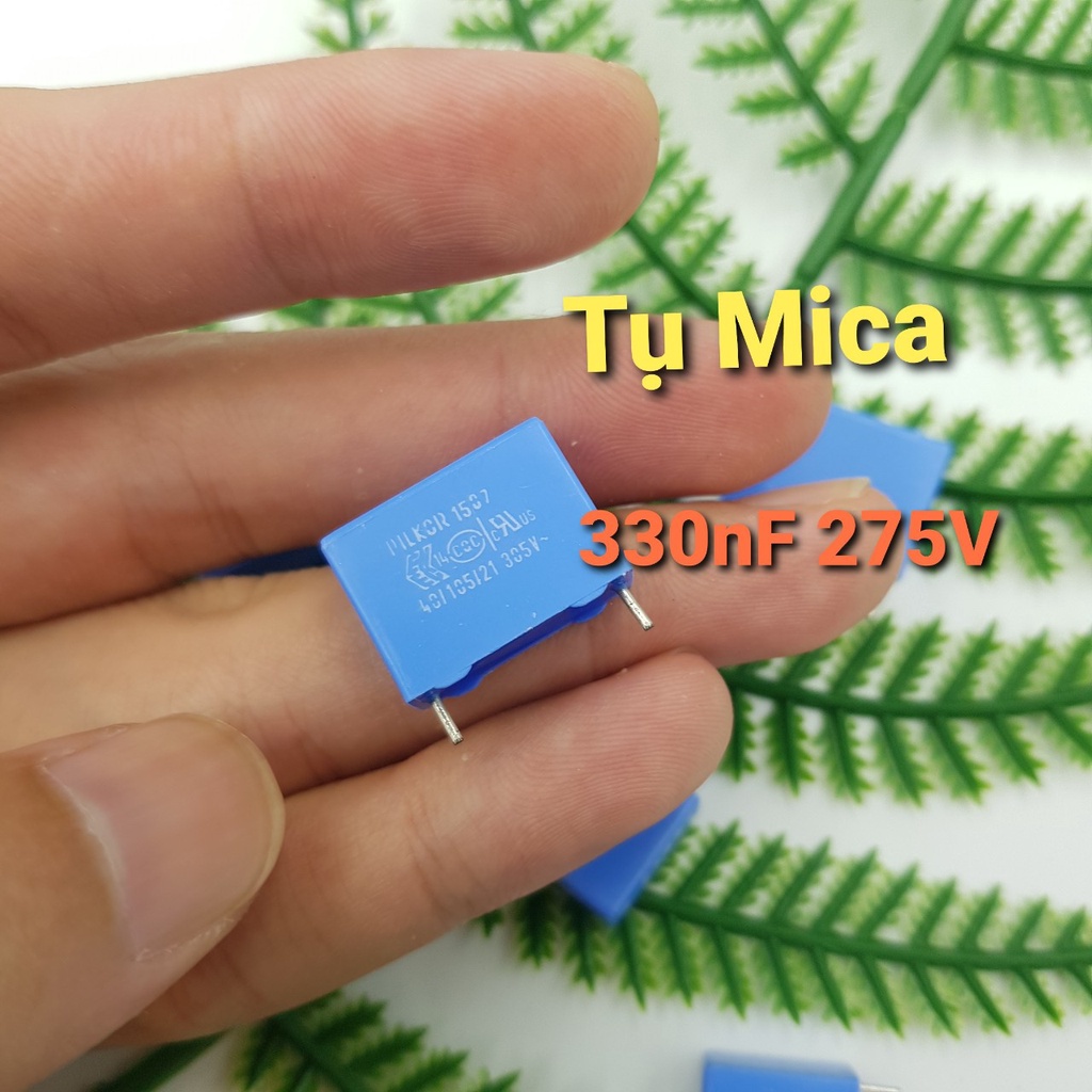 Tụ Mica 0.33uF 330nF 275V kích thước 8x18MM chân ngắn - ShopLinhKienM2M