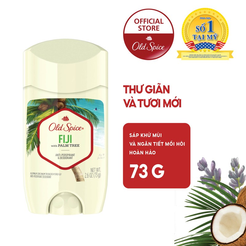 Sáp khử mùi Old Spice Deo stick Fiji 73g