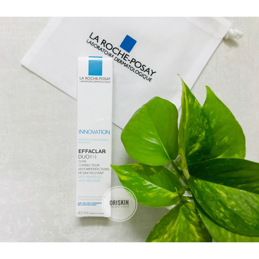 LA ROCHE POSAY - Kem Dưỡng Giảm Mụn, Ngừa Thâm, Thông Thoáng Lỗ Chân Lông La Roche-Posay Effaclar Duo+ 40ml