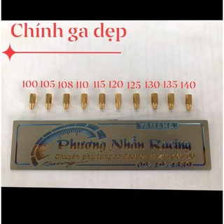 Giclo chính ga dẹp.