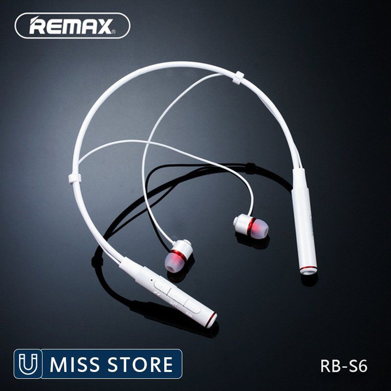 [Chính hãng] Tai nghe Bluetooth Remax RB - S6, Remax thể thao V4.1 - Bảo hành 12 tháng