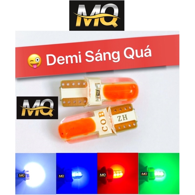 [Mã LIFEXANH03 giảm 10% đơn 500K] ĐÈN DEMI CHÂN T10 6SMD MẪU MỚI NHẤT