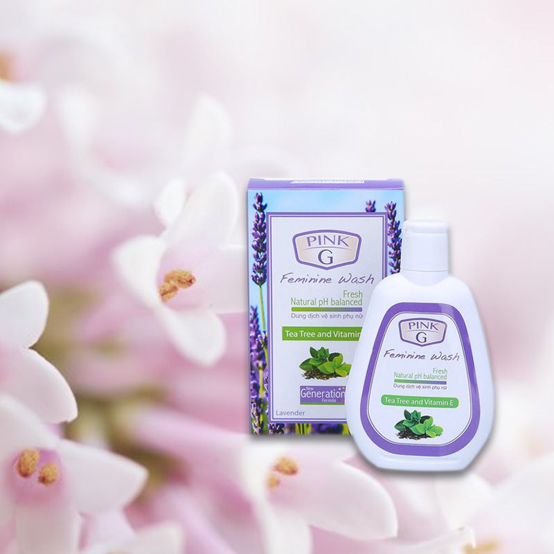 Dung Dịch Vệ Sinh Phụ Nữ PinkG Lavender 100ml