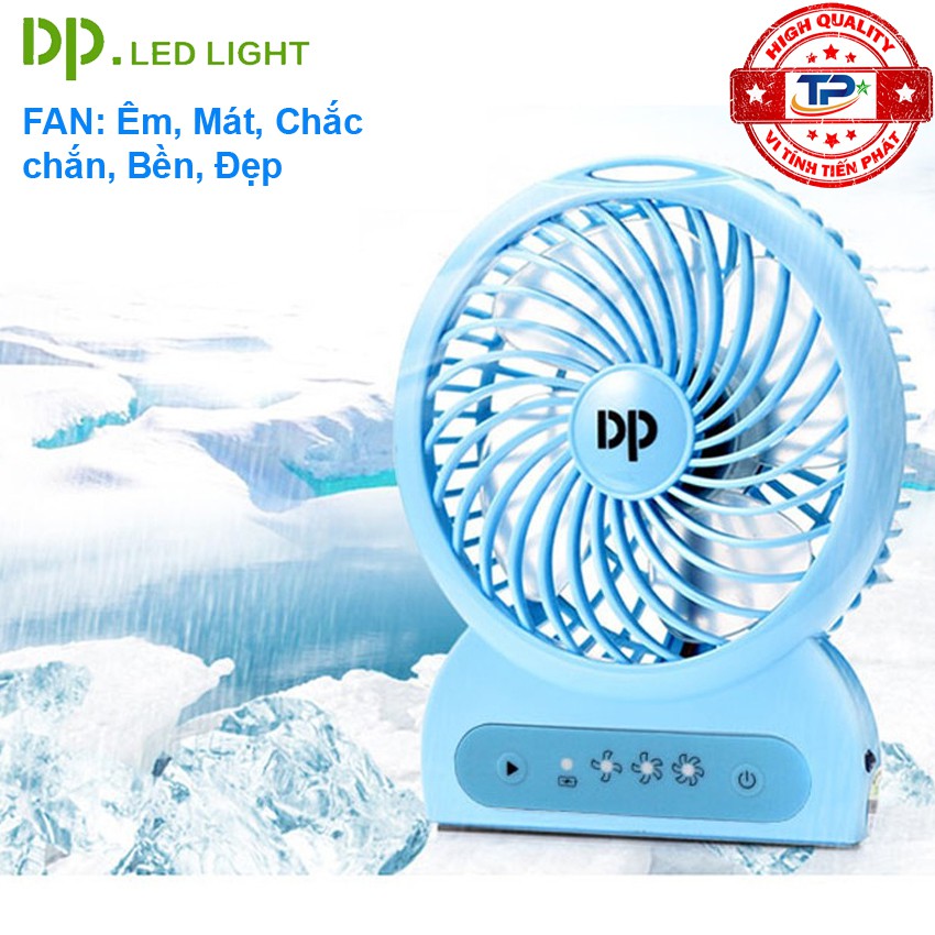 Quạt sạc mini DP-1423c
