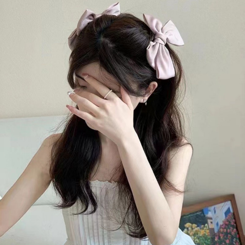 Set 2 Kẹp Tóc Nơ Thời Trang Hàn Quốc