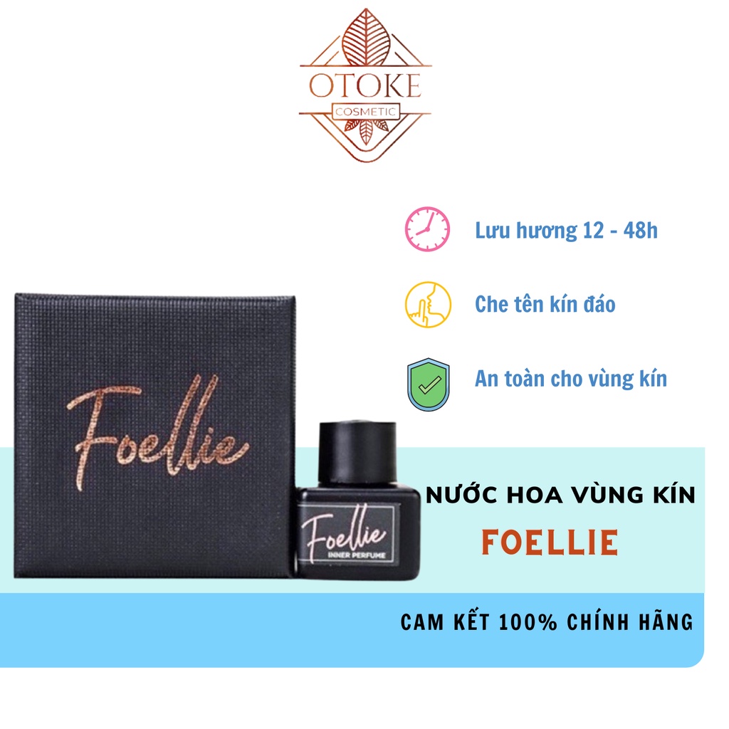 Nước hoa Foellie Eau De Innerb Perfume 5ml - Bijou (chai đen)