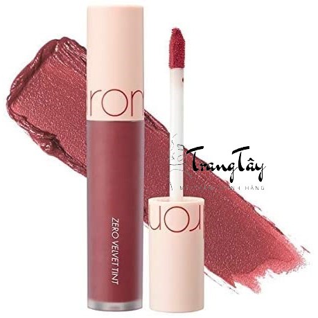 Son kem romand zero velvet tint màu 16-hồng nude