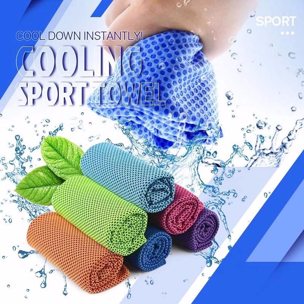 Khăn lau thể thao bằng sợi nhỏ thấm hút mồ hôi nhanh khô thoáng khí có nhiều màu