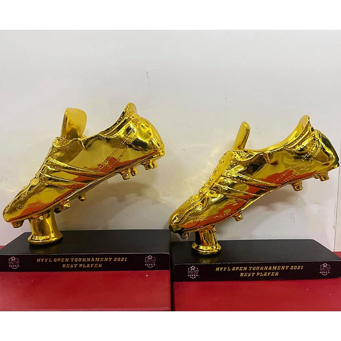 [Free in ấn logo] Cúp bóng đá chiếc giày vàng trao giải vua phá lưới | Cúp giá rẻ cho các giải phong trào