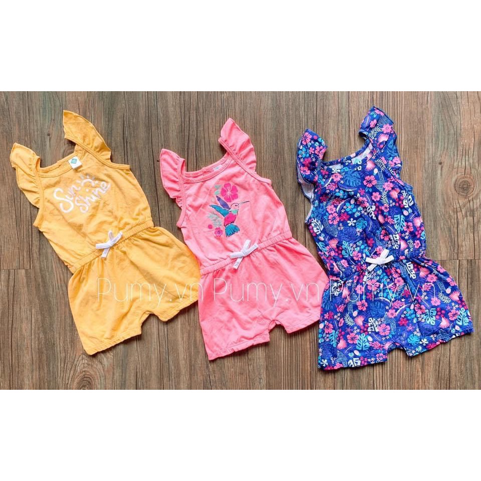 Body đùi (Jumpsuit) bé gái nhiều họa tiết