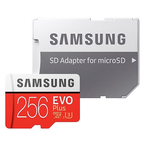 THẺ NHỚ SAMSUNG MICRO SDXC EVO PLUS 256GB 100/90MB/S, NEW