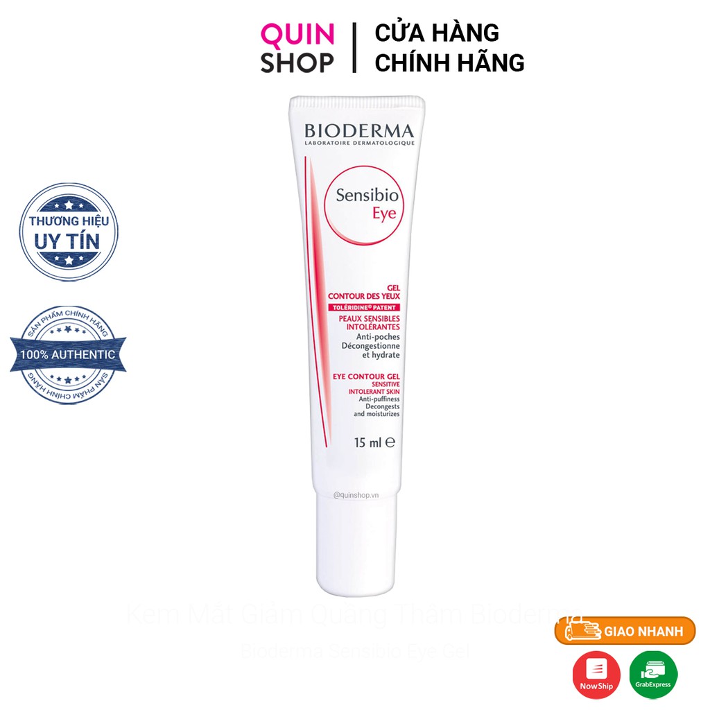 Kem Mắt Giảm Quầng Thâm Bioderma Sensibio Eye Gel | BigBuy360 - bigbuy360.vn