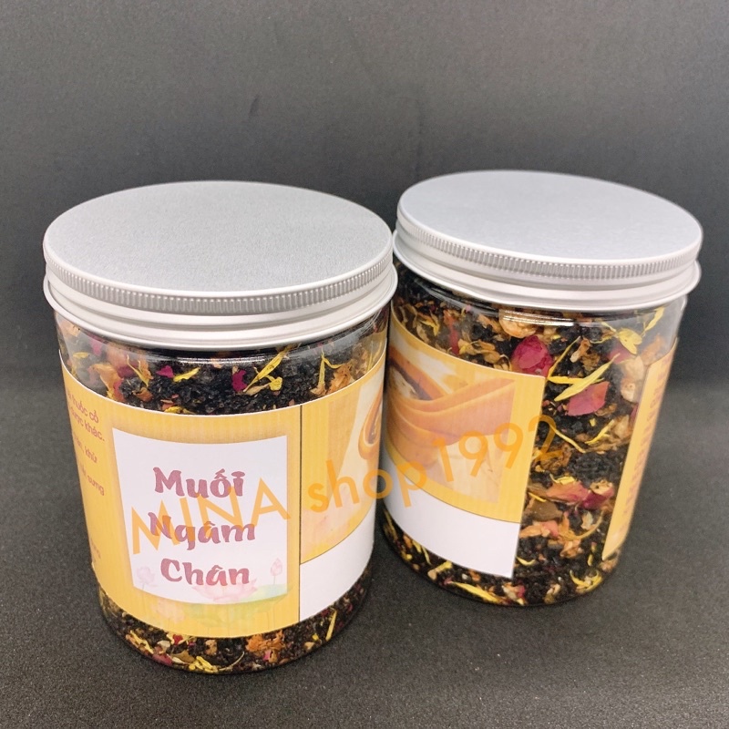 [500 GRAM] MUỐI NGÂM CHÂN THẢO DƯỢC - GIẢM VÀ PHÒNG NGỪA PHÙ CHÂN MẸ BẦU, GIẢM CĂNG THẲNG MỆT MỎI