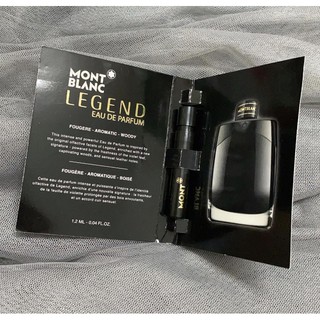 [FREESHIP] Sample Mẫu Thử Nước Hoa MONT BLANC LEGEND Eau De Parfum 1.2ml 0.04 fl.oz