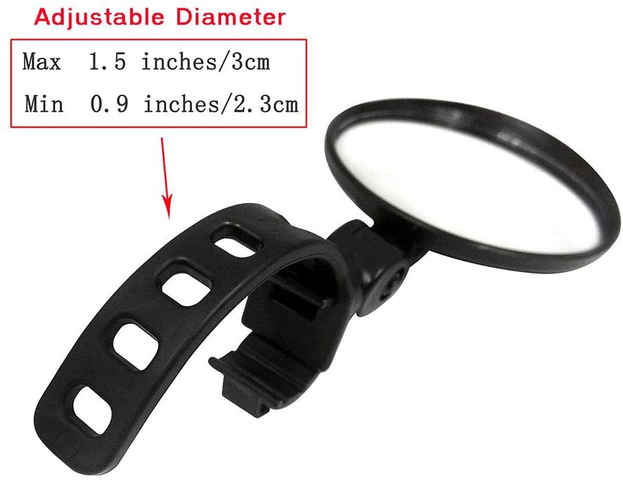 Gương chiếu hậu xoay 360 độ cho xe đạp