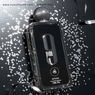 Nước hoa nam Afnan 9PM [bill mỹ] 5ml,10ml,20ml