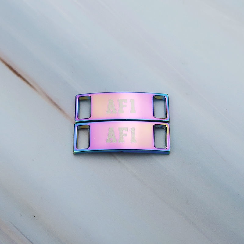 Máy Bay Không Quân Af1 Air Force No. 1 aj1 1 Cặp Khóa Dây Giày Kim Loại AF1