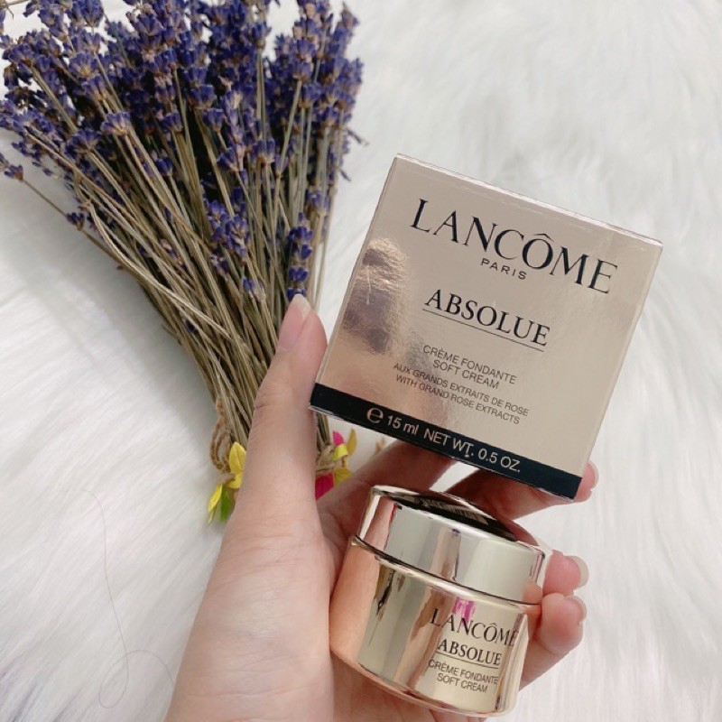 Kem dưỡng Lancome Absolue SOFT Cream cao cấp chống lão hoá, tái tạo da,15ml