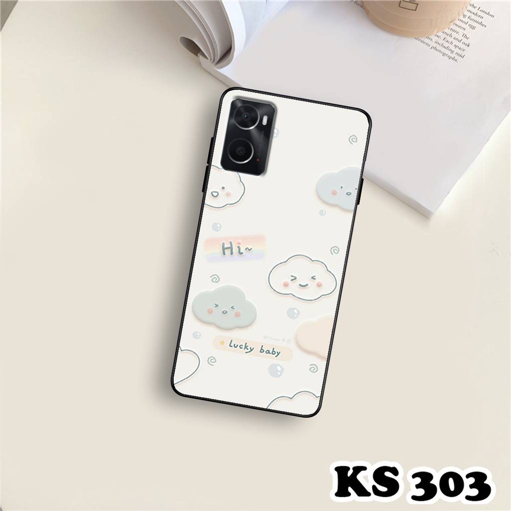 Ốp lưng Oppo A36 - Oppo A76 - Ốp in hình Gấu&amp;Thỏ siêu xinh - Lưng nhám viền TPU