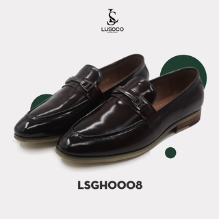 Giày da nam công sở cao cấp đế mảnh lusoco - lsgh0008