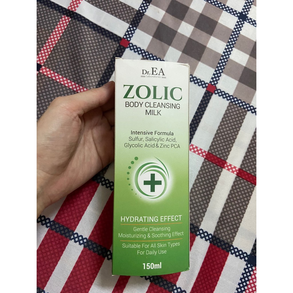 Sữa tắm sát khuẩn viêm nang lông Zolic Body Cleansing Milk