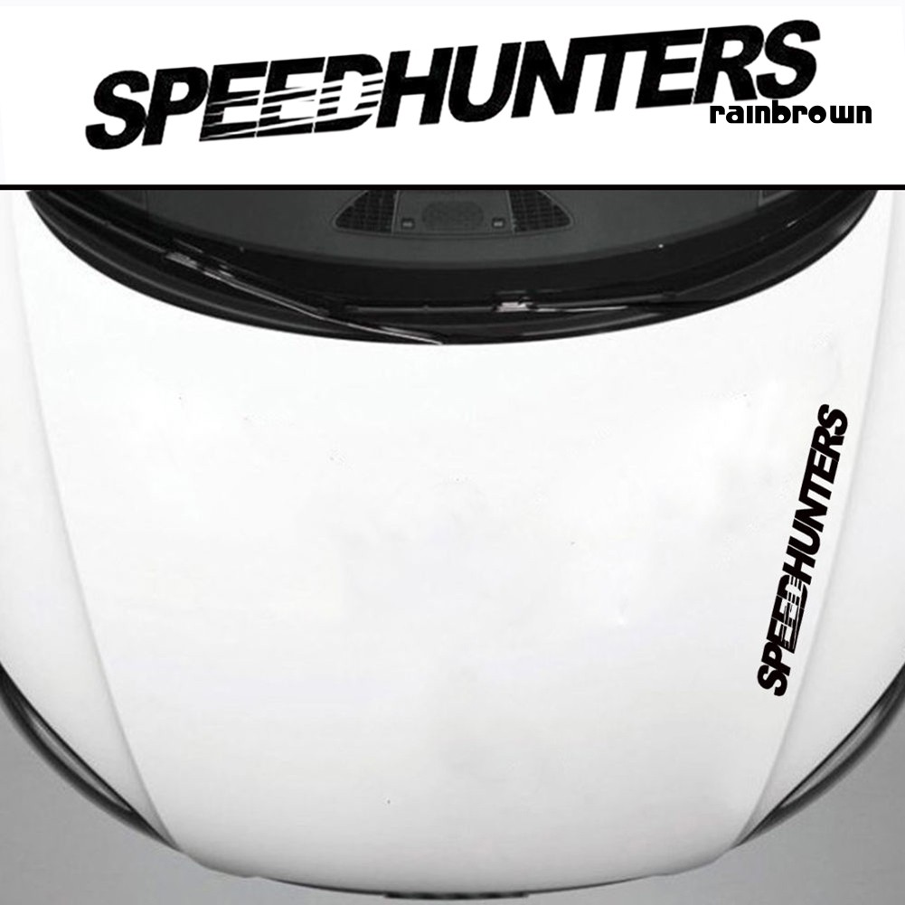 Miếng dán kính chắn gió xe hơi in chữ Speedhunters