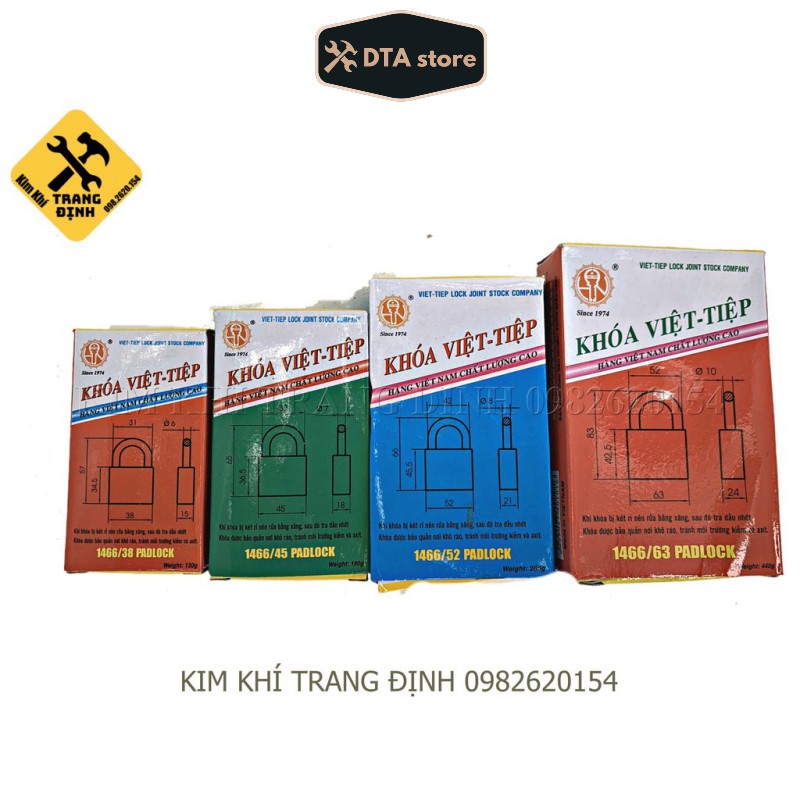 Khóa Treo Gang Việt Tiệp Cầu 6,7,8,10