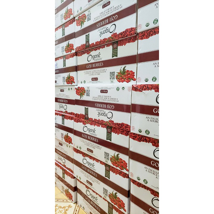 [Chính hãng - Date 5/2023] Kỷ tử sấy khô Goji Berreis Organic Traditions hộp 454gr của Mỹ | BigBuy360 - bigbuy360.vn